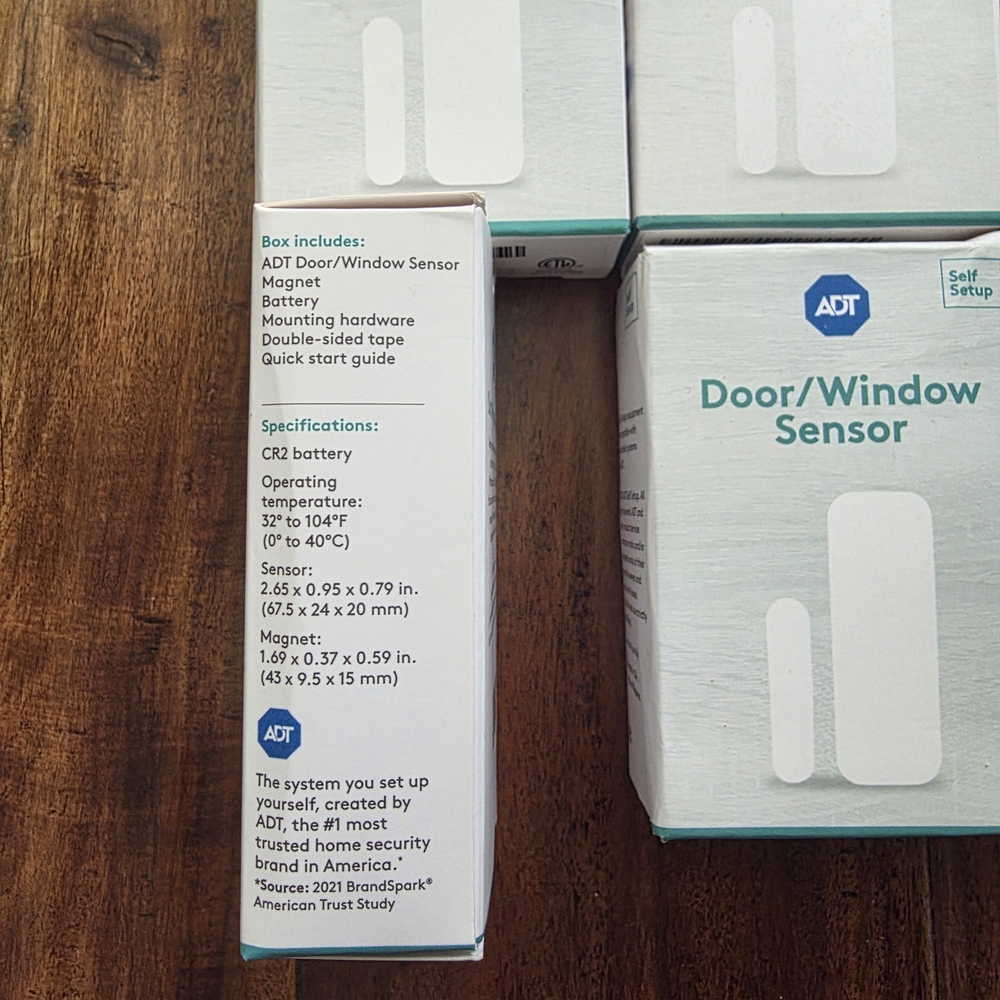 ADT Door/Window Contact Sensors - White (Set of 15) - Picture 2 of 4